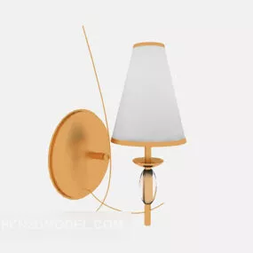 Home Room Brass Wall Lamp 3d model