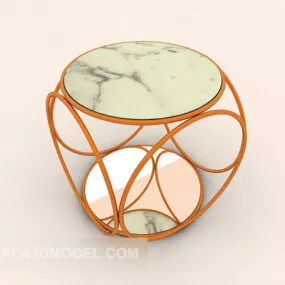 Home Round Stool 3d model