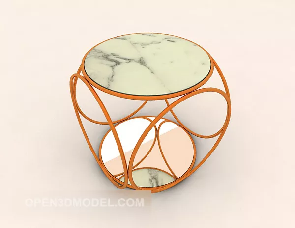 Home Round Stool 3d model Home Round Stool 3d model