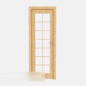 Home Simple Bathroom Door 3d model