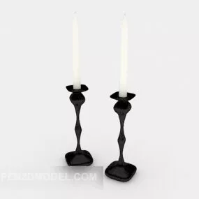 Home Simple Candlestick Lamp 3d model