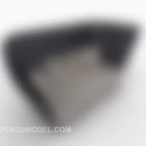 Home Simple Sofa V4 3d model