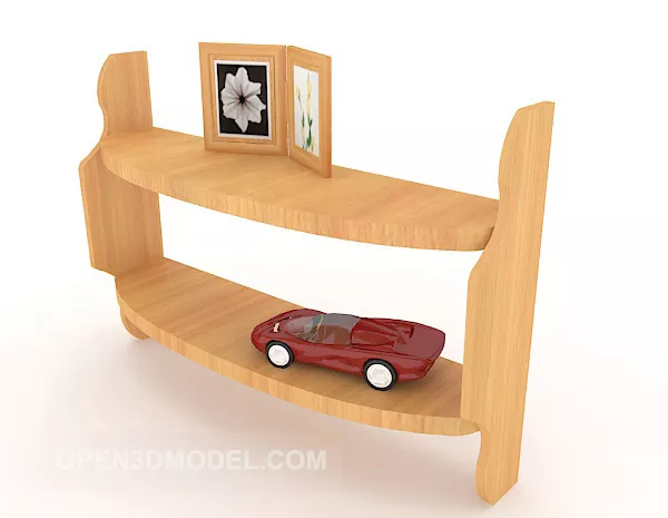 Library Book Rack 3d model