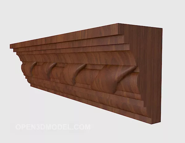 Line Twirl Shape 3d model