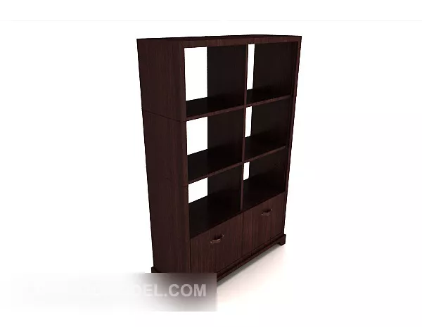 Home Solid Wood Display Cabinet 3d model Home Solid Wood Display Cabinet 3d model