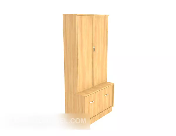 Wardrobe Country Style 3d model