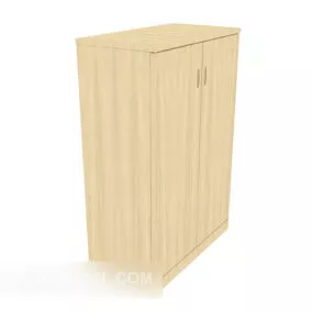 Home Storage Simple Side Cabinet 3d model