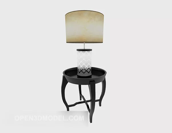 Plaster Carved Wall Decorative 3d model