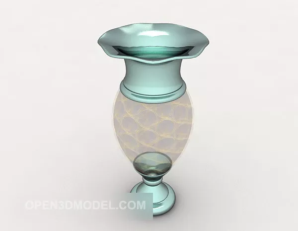 Pottery Decorative Tableware 3d model