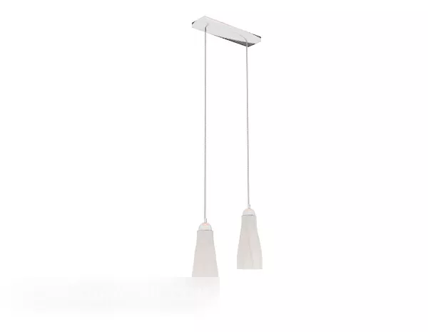 Home White Chandelier 3d model Home White Chandelier 3d model
