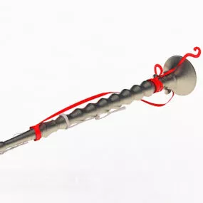European Horn 3d model