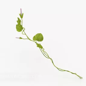 Horn Flower 3d model