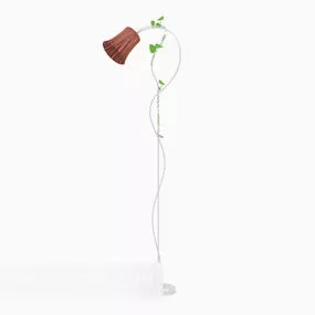 Horn-shaped Floor Lamp Furniture 3d model