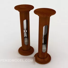 Hourglass Decoration 3d model