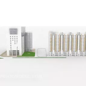 Small White House 3d model