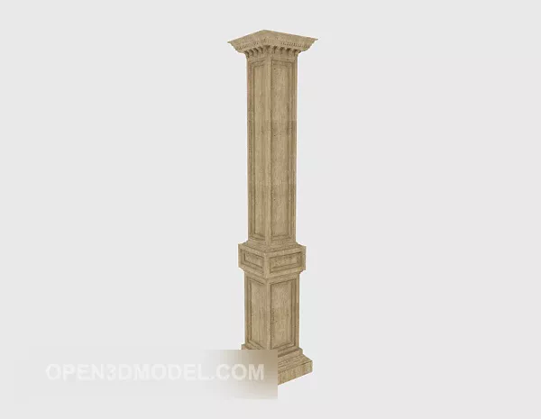 Ancient China House 3d model