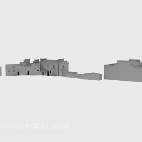 Town Building 3d model