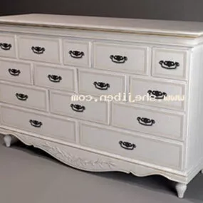 Classic Dressing Cabinet 3d model