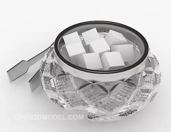 Ice Cup 3d model Ice Cup 3d model