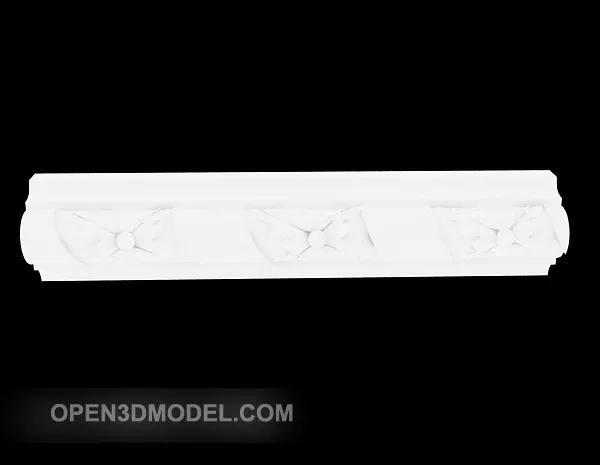 Indoor Component Gypsum Line 3d model Indoor Component Gypsum Line 3d model