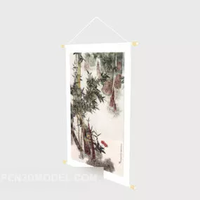 Indoor Hanging Painting 3d model