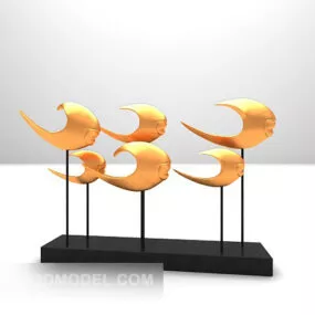 Indoor Small Sculpture Furnishings 3d model