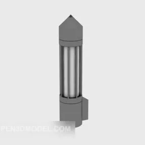 Interior Decoration Round Column Furniture 3d model