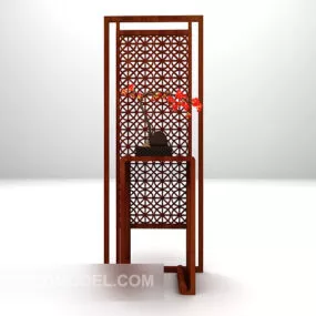 Interior Decoration Screen Frame Furniture 3d model