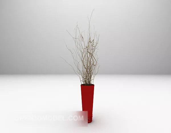 Branches Interior Decoration 3d model Branches Interior Decoration 3d model