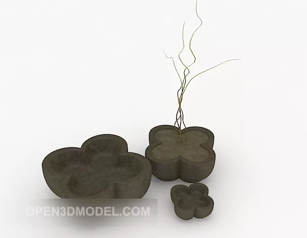 Cooking Pot With Cap 3d model