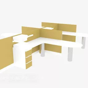 Interval Desk 3d model