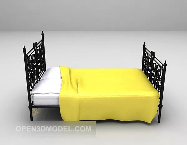Rolled Duvet 3d model