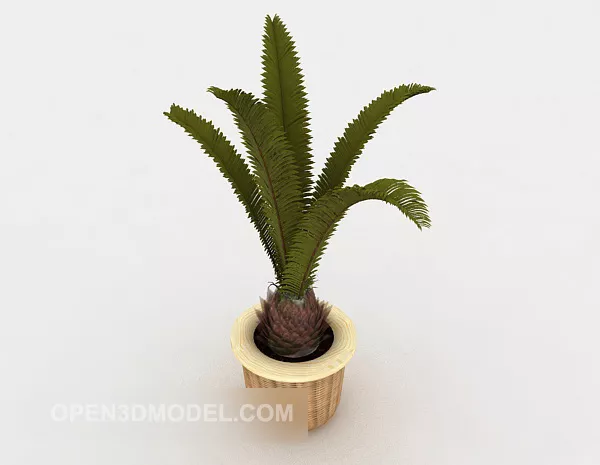 Iron Tree Plant Decoration 3d model Iron Tree Plant Decoration 3d model