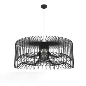 Jane Euro Iron Chandelier 3d model