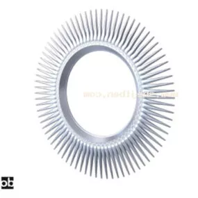Euro Wall Decoration Round Shaped 3d model