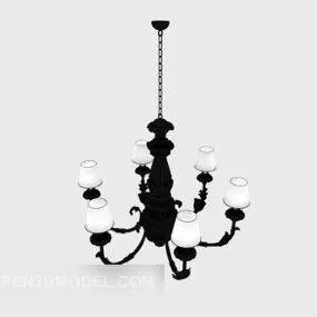 Jane Europe Generous Chandelier 3d model