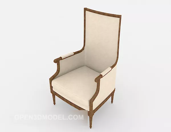 European High-end Elegant Dining Chair 3d model European High-end Elegant Dining Chair 3d model