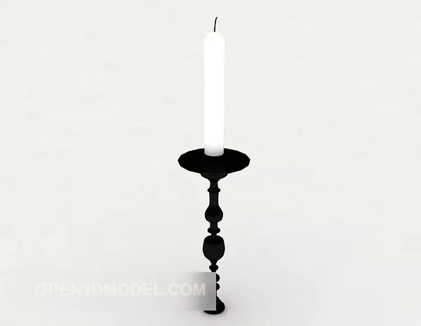 Candlestick Coral Shape 3d model