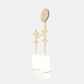 European Fresh Wall Lamp 3d model