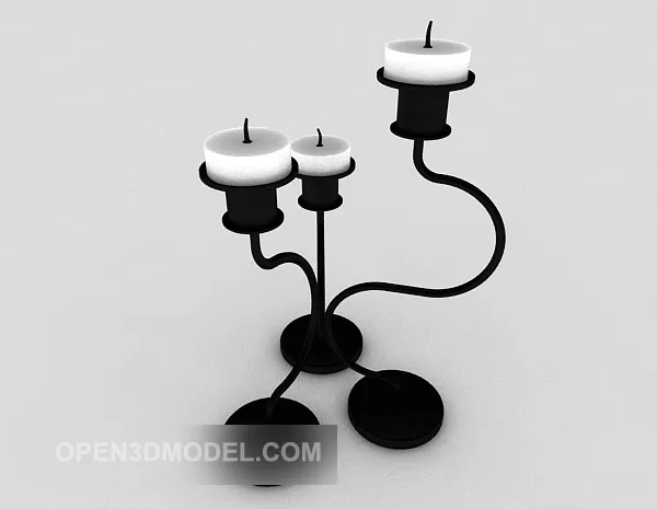 Antique Pendant Light Bulb 3d model