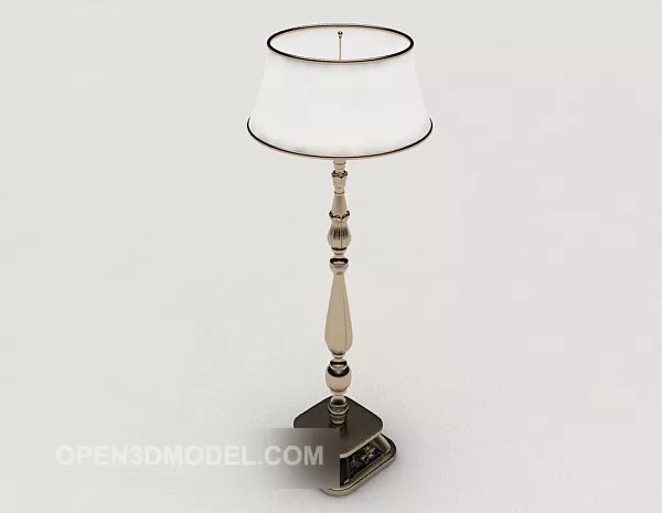 Western Decor Of Home Lamp 3d model Western Decor Of Home Lamp 3d model
