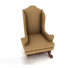 Western Single Sofa 3d model