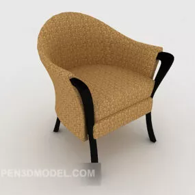 Western Style Home Chair 3d model