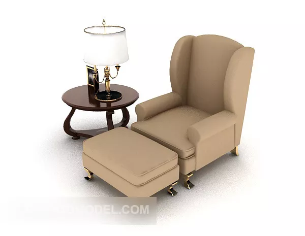 European Vintage Sofa Coffee Table 3d model European Vintage Sofa Coffee Table 3d model