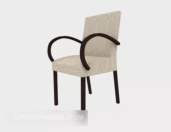 European Style Common Chair 3d model European Style Common Chair 3d model