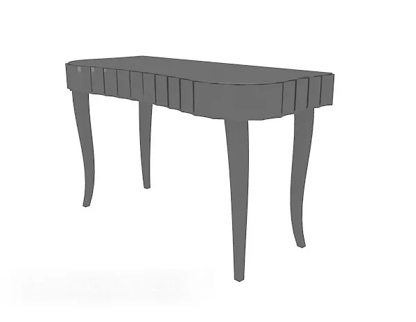 Jane O’brien Black Side Table Furniture 3d model Jane O’brien Black Side Table Furniture 3d model