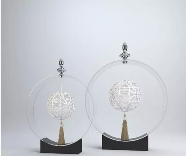 European Round Shaped Decoration 3d model European Round Shaped Decoration 3d model