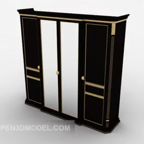 European Wardrobe 3d model