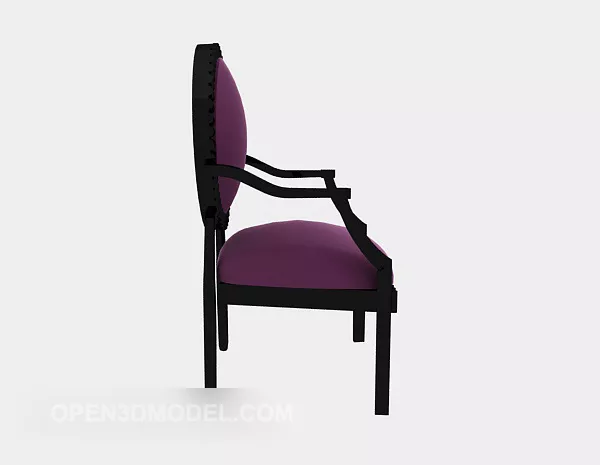 Dressing Table With Foldable Mirror 3d model
