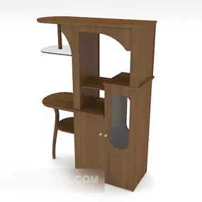 European Showcase Cabinet 3d model